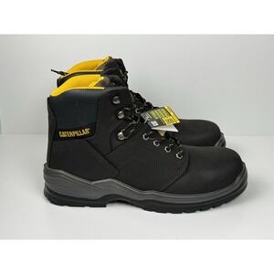 CAT Striver Slip Resistant Work Boots Men's Size 13 Brown P51088